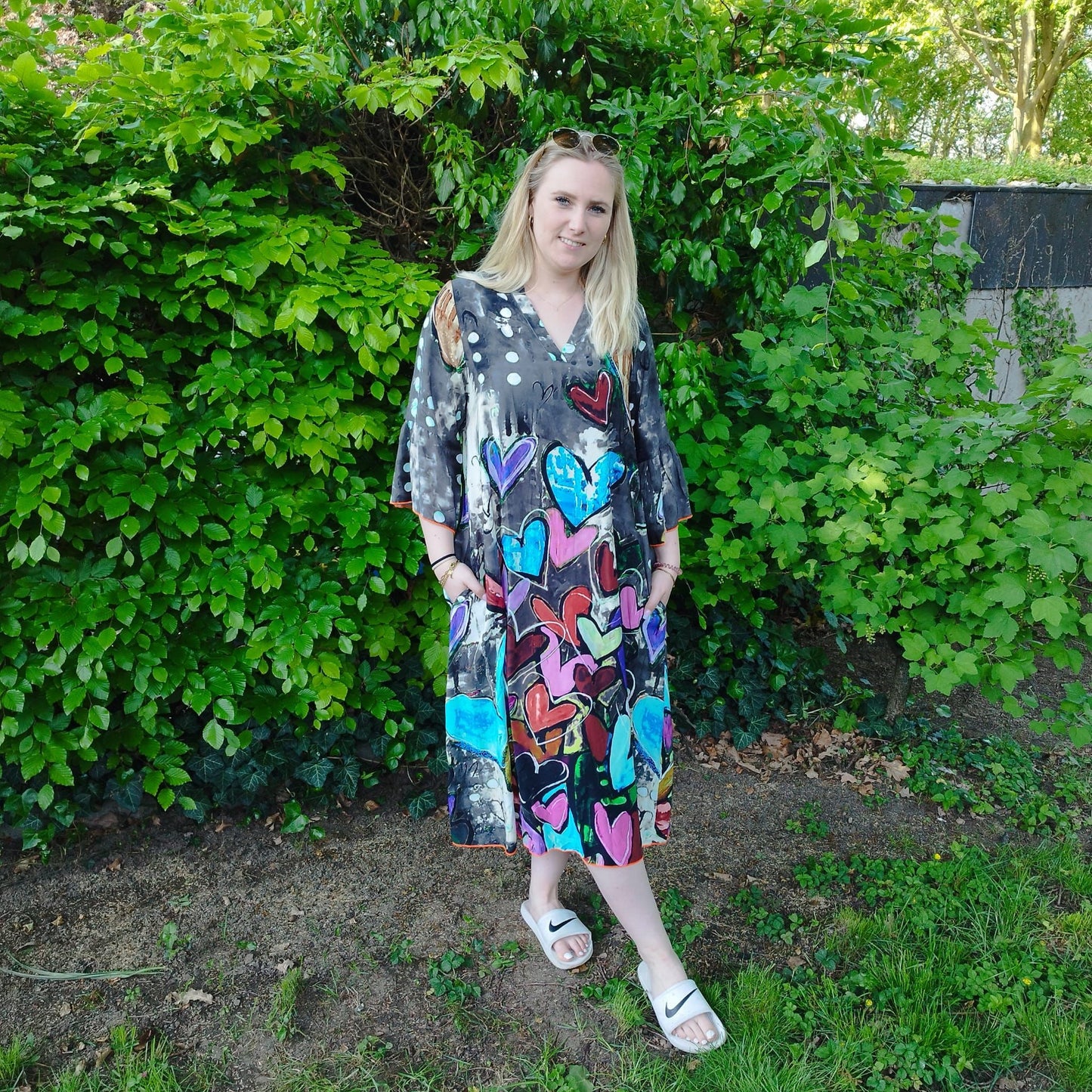 Sommerkleid Heart mit Taschen