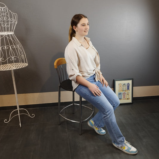 Jeans mit Franzen