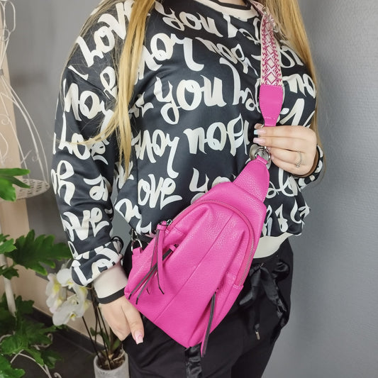 Pinke Crossbag Tasche